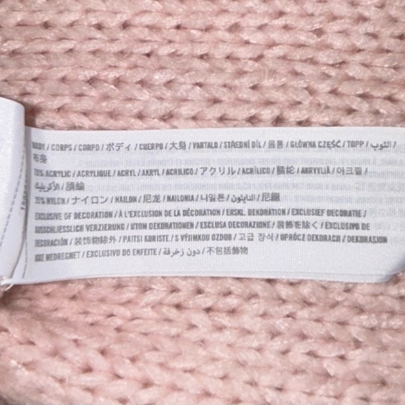 ABERCROMBIE & FITCH pink Cozy Sweater - Picture 4 of 7